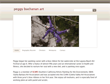 Tablet Screenshot of peggybuchananart.com